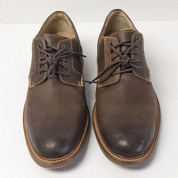 Sperry Annapolis Plain Toe Oxford, Brown Leather, Men\'s 9 M main image 4